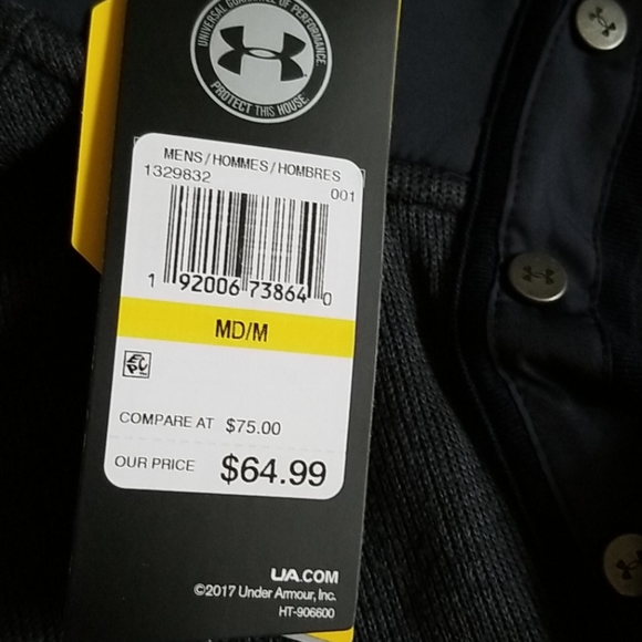 Under Armour Storm Pullover, Men's, Size M - Picture 2 of 11